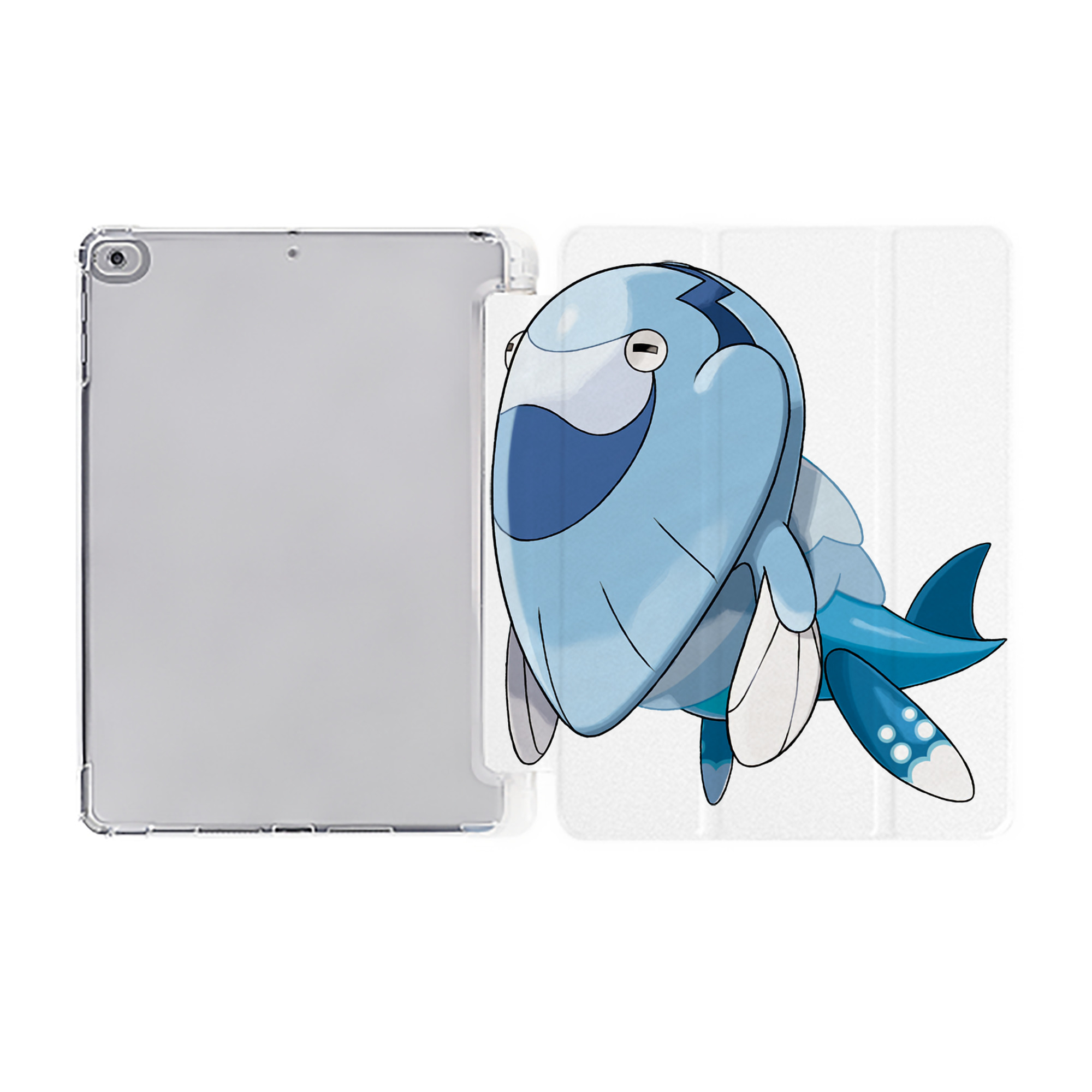 （画像用） ポケットモンスター Pokémon IPad ケース ペン収納付き 三つ折りスタンド PUレザー×シリコン 対応機種9.5/10.5/10.9インチ